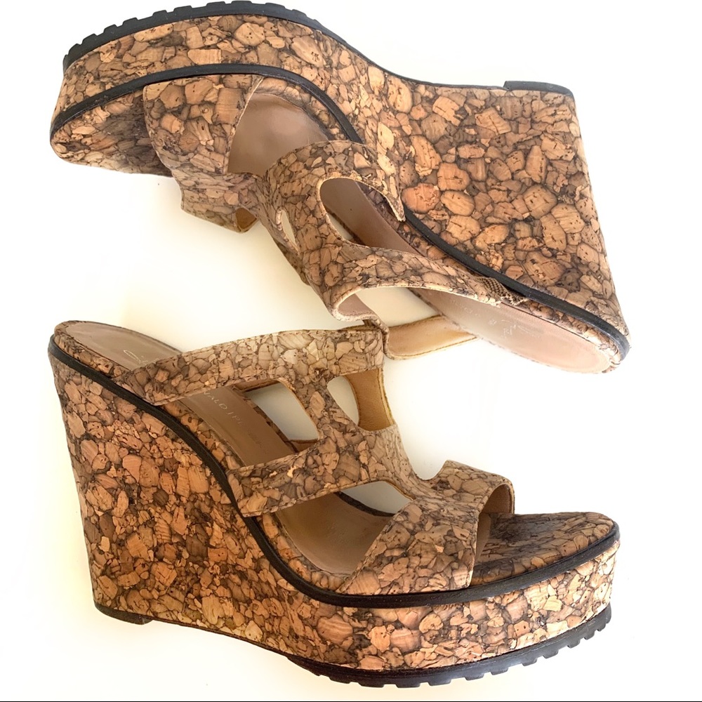 Lisa for Donald Pliner Khloe Cork Wedge